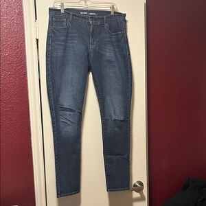 Old Navy Women's Dark Blue Jeans